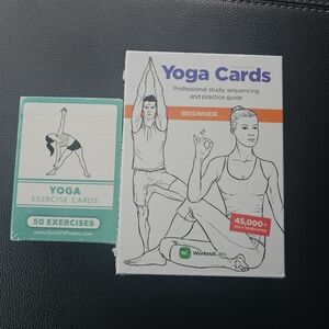 Workout Labs Yoga Cards - Beginner Deck with Yoga Exercise Cards New
